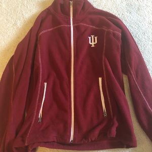 IU zip up sweatshirt
